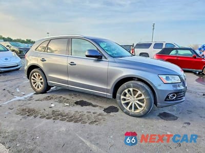 Czwarte zdjęcie samochodu z boku: 2016 AUDI Q5 PREMIUM VIN:WA1C2AFPXGA002953 - miniatura