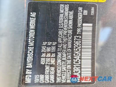 Zdjęcie 13 z 13 samochodu: 2016 BMW 435 I VIN:WBA3R1C54GK529673 - miniatura