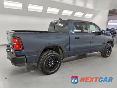 Trzecie zdjęcie samochodu z tyłu: 2026 RAM 1500 REBEL VIN:1C6SRFLP7TN293842 - miniatura