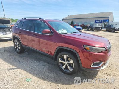 Czwarte zdjęcie samochodu z boku: 2019 JEEP CHEROKEE LIMITED VIN:1C4PJMDX7KD423518 - miniatura