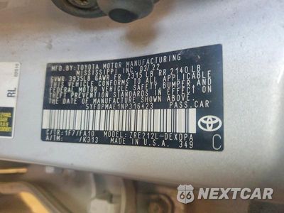 Zdjęcie 12 z 12 samochodu: 2022 TOYOTA COROLLA L VIN:5YFDPMAE1NP316423 - miniatura