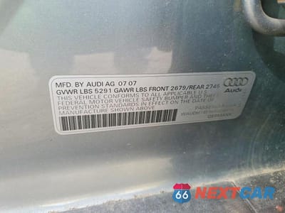 Zdjęcie 12 z 12 samochodu: 2008 AUDI A6 3.2 QUATTRO VIN:WAUDH74F38N028016 - miniatura