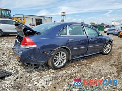 Trzecie zdjęcie samochodu z tyłu: 2009 CHEVROLET IMPALA LTZ VIN:2G1WU57M091102770 - miniatura