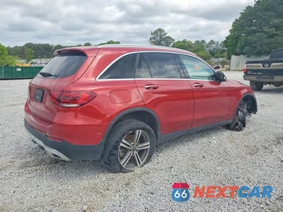 Trzecie zdjęcie samochodu z tyłu: 2020 MERCEDES-BENZ GLC 300 VIN:W1N0G8DB1LF842118 - miniatura