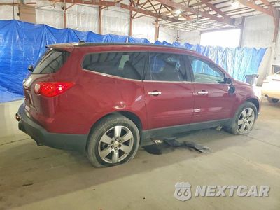 Trzecie zdjęcie samochodu z tyłu: 2011 CHEVROLET TRAVERSE VIN:1GNKRGED7BJ304997 - miniatura