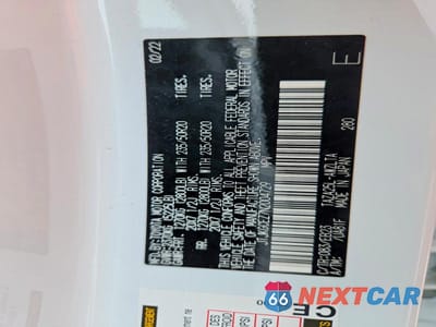 Zdjęcie 12 z 12 samochodu: 2022 LEXUS NX 350 VIN:JTJKGCEZ7N2004729 - miniatura