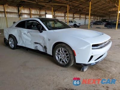 Czwarte zdjęcie samochodu z boku: 2025 DODGE CHARGER DAYTONA R VIN:2C3CDBCK1SR537094 - miniatura