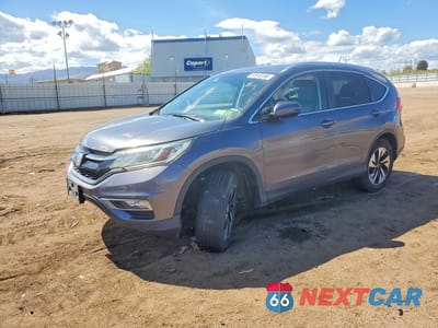 2015 HONDA CR-V TOURING 5J6RM4H9XFL046815 - główne zdjęcie licytacji z USA - miniatura