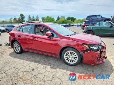 Czwarte zdjęcie samochodu z boku: 2018 SUBARU IMPREZA PREMIUM VIN:4S3GTAB61J3736491 - miniatura