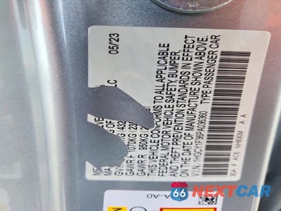 Zdjęcie 13 z 13 samochodu: 2023 HONDA ACCORD EX VIN:1HGCY1F36PA036360 - miniatura