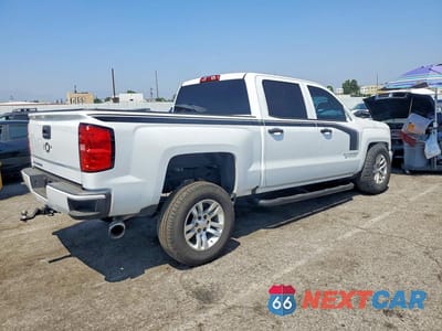 Trzecie zdjęcie samochodu z tyłu: 2018 CHEVROLET SILVERADO C1500 CUSTOM VIN:3GCPCPEC5JG419119 - miniatura