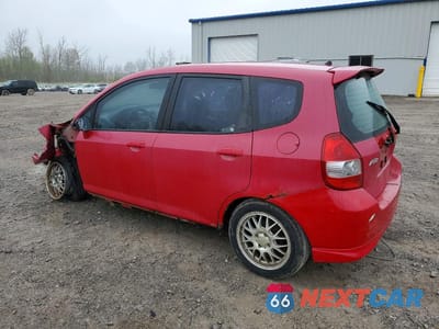 Drugie zdjęcie samochodu z przodu: 2007 HONDA FIT S VIN:JHMGD37617S037196 - miniatura