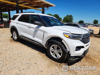 Czwarte zdjęcie samochodu z boku: 2020 FORD EXPLORER XLT VIN:1FMSK8DH0LGB79732 - miniatura