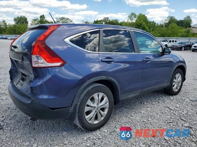 Trzecie zdjęcie samochodu z tyłu: 2014 HONDA CR-V EX VIN:5J6RM4H52EL078637 - miniatura
