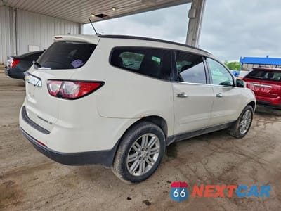 Trzecie zdjęcie samochodu z tyłu: 2014 CHEVROLET TRAVERSE LT VIN:1GNKRGKDXEJ300516 - miniatura