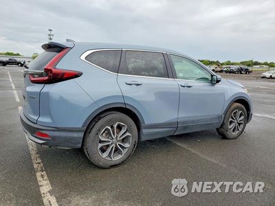 Trzecie zdjęcie samochodu z tyłu: 2022 HONDA CR-V EX VIN:5J6RW2H53NA000751 - miniatura