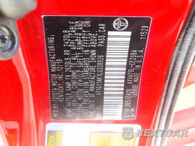 Zdjęcie 12 z 12 samochodu: 2020 TOYOTA CAMRY SE VIN:4T1G11AK1LU328926 - miniatura