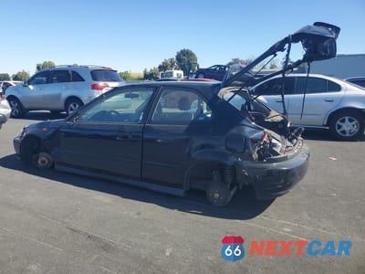 Drugie zdjęcie samochodu z przodu: 1999 HONDA CIVIC DX VIN:2HGEJ6345XH112613 - miniatura
