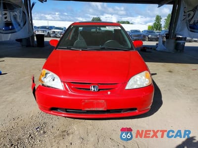 Piąte zdjęcie samochodu w środku: 2002 HONDA CIVIC EX VIN:1HGEM22982L083276 - miniatura