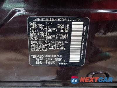 Zdjęcie 12 z 12 samochodu: 2014 INFINITI QX80 BASE VIN:JN8AZ2NC0E9352589 - miniatura