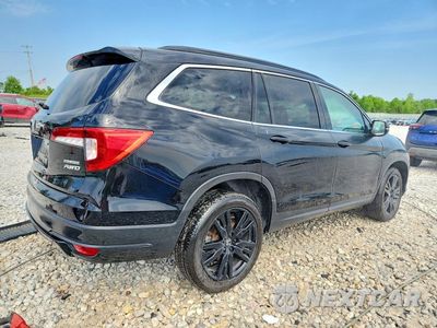 Trzecie zdjęcie samochodu z tyłu: 2022 HONDA PILOT SE VIN:5FNYF6H27NB042135 - miniatura
