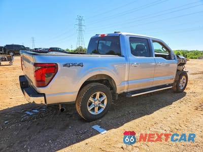 Trzecie zdjęcie samochodu z tyłu: 2024 FORD F150 XLT VIN:1FTFW3LD9RFA20461 - miniatura