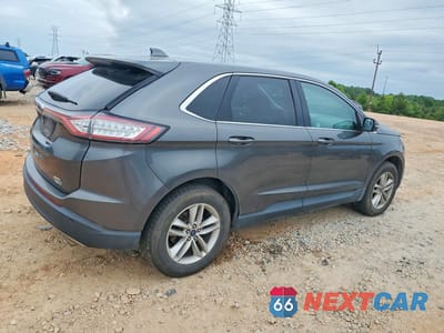 Trzecie zdjęcie samochodu z tyłu: 2018 FORD EDGE SEL VIN:2FMPK4J97JBC09387 - miniatura