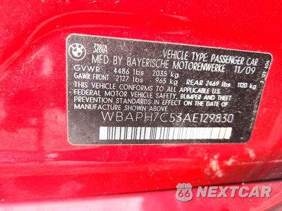 Zdjęcie 12 z 12 samochodu: 2010 BMW 328 I VIN:WBAPH7C53AE129830 - miniatura