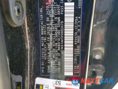 Zdjęcie 12 z 12 samochodu: 2023 TOYOTA CAMRY XSE VIN:4T1K61AK5PU093478 - miniatura