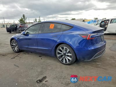 Drugie zdjęcie samochodu z przodu: 2025 TESLA MODEL 3 VIN:5YJ3E1EA5SF017189 - miniatura