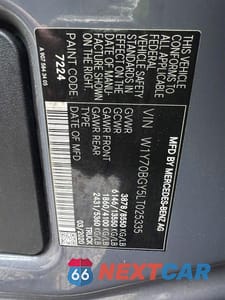 Zdjęcie 10 z 13 samochodu: 2020 MERCEDES-BENZ SPRINTER 1500 VIN:W1Y70BGY5LT025335 - miniatura