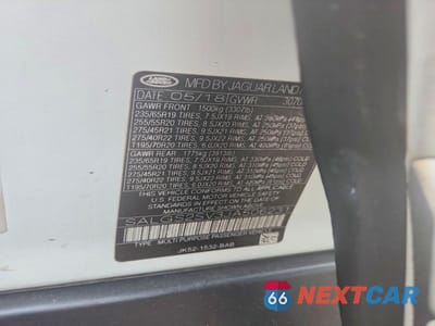 Zdjęcie 12 z 12 samochodu: 2018 LAND ROVER RANGE ROVER HSE VIN:SALGS2SV3JA506231 - miniatura