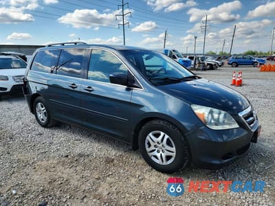 Czwarte zdjęcie samochodu z boku: 2006 HONDA ODYSSEY EXL VIN:5FNRL38746B413809 - miniatura