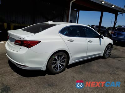 Trzecie zdjęcie samochodu z tyłu: 2015 ACURA TLX TECH VIN:19UUB1F58FA004564 - miniatura