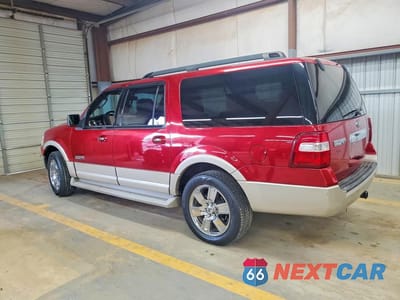 Drugie zdjęcie samochodu z przodu: 2008 FORD EXPEDITION EL EDDIE BAUER VIN:1FMFK17598LA21382 - miniatura