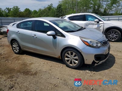 Czwarte zdjęcie samochodu z boku: 2013 KIA RIO EX VIN:KNADN4A32D6208934 - miniatura