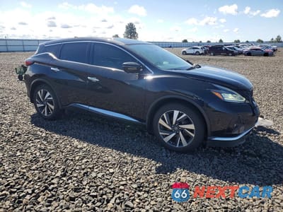 Czwarte zdjęcie samochodu z boku: 2022 NISSAN MURANO SL VIN:5N1AZ2CS3NC130696 - miniatura