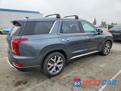 Trzecie zdjęcie samochodu z tyłu: 2022 HYUNDAI PALISADE SEL VIN:KM8R44HE5NU350366 - miniatura