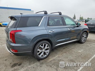 Trzecie zdjęcie samochodu z tyłu: 2022 HYUNDAI PALISADE SEL VIN:KM8R44HE5NU350366 - miniatura