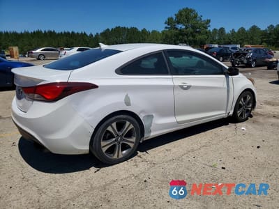 Trzecie zdjęcie samochodu z tyłu: 2014 HYUNDAI ELANTRA COUPE BASE VIN:KMHDH6AH6EU029595 - miniatura