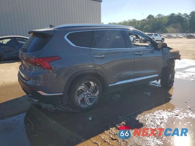 Trzecie zdjęcie samochodu z tyłu: 2022 HYUNDAI SANTA FE SEL VIN:5NMS34AJ7NH475604 - miniatura