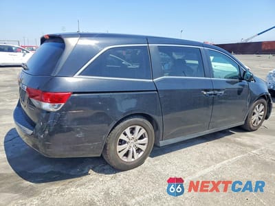 Trzecie zdjęcie samochodu z tyłu: 2016 HONDA ODYSSEY SE VIN:5FNRL5H39GB015800 - miniatura