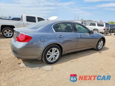Trzecie zdjęcie samochodu z tyłu: 2012 INFINITI G25 SEDAN X VIN:JN1DV6AR9CM861745 - miniatura