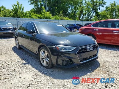 Czwarte zdjęcie samochodu z boku: 2021 AUDI A4 PREMIUM 45 VIN:WAUDAAF40MA028344 - miniatura