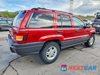 Trzecie zdjęcie samochodu z tyłu: 2004 JEEP GRAND CHEROKEE LAREDO VIN:1J4GW48N04C379309 - miniatura