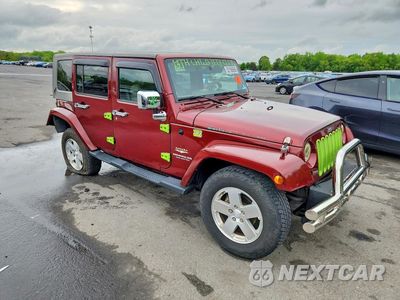 Czwarte zdjęcie samochodu z boku: 2008 JEEP WRANGLER UNLIMITED SAHARA VIN:1J8GA59188L573798 - miniatura