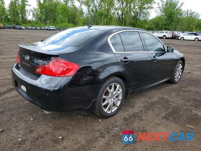 Trzecie zdjęcie samochodu z tyłu: 2010 INFINITI G37 SEDAN X VIN:JN1CV6AR9AM251627 - miniatura