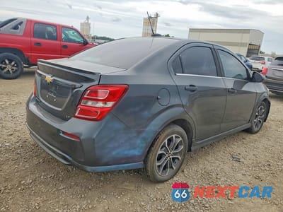 Trzecie zdjęcie samochodu z tyłu: 2017 CHEVROLET SONIC LT VIN:1G1JD5SH7H4104829 - miniatura