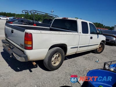 Trzecie zdjęcie samochodu z tyłu: 2001 GMC NEW SIERRA C1500 VIN:2GTEC19V711123673 - miniatura