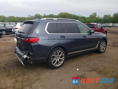 Trzecie zdjęcie samochodu z tyłu: 2020 BMW X7 XDRIVE40I VIN:5UXCW2C07L0E74729 - miniatura